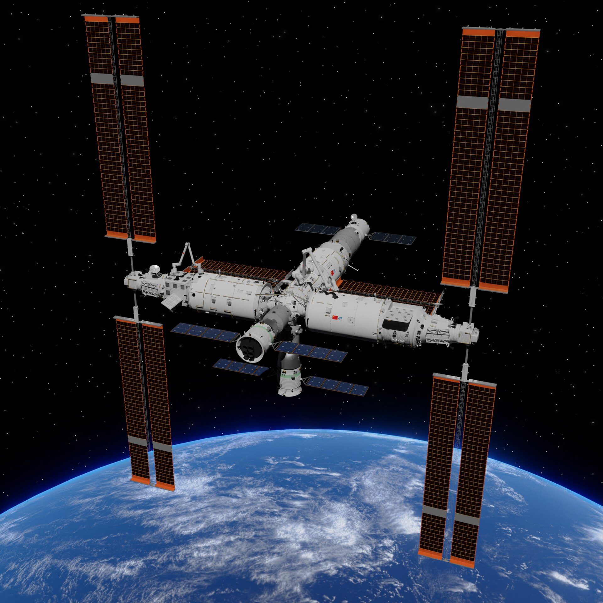 Chinese Tiangong space station