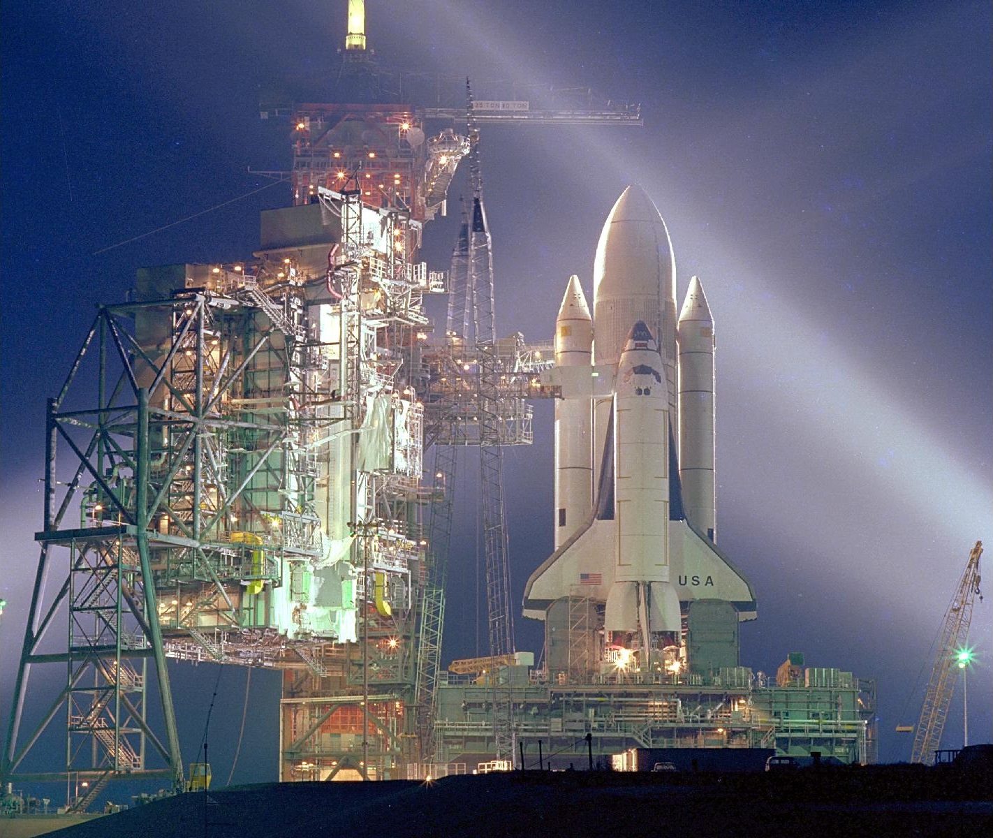 First launch of Space Shuttle Columbia