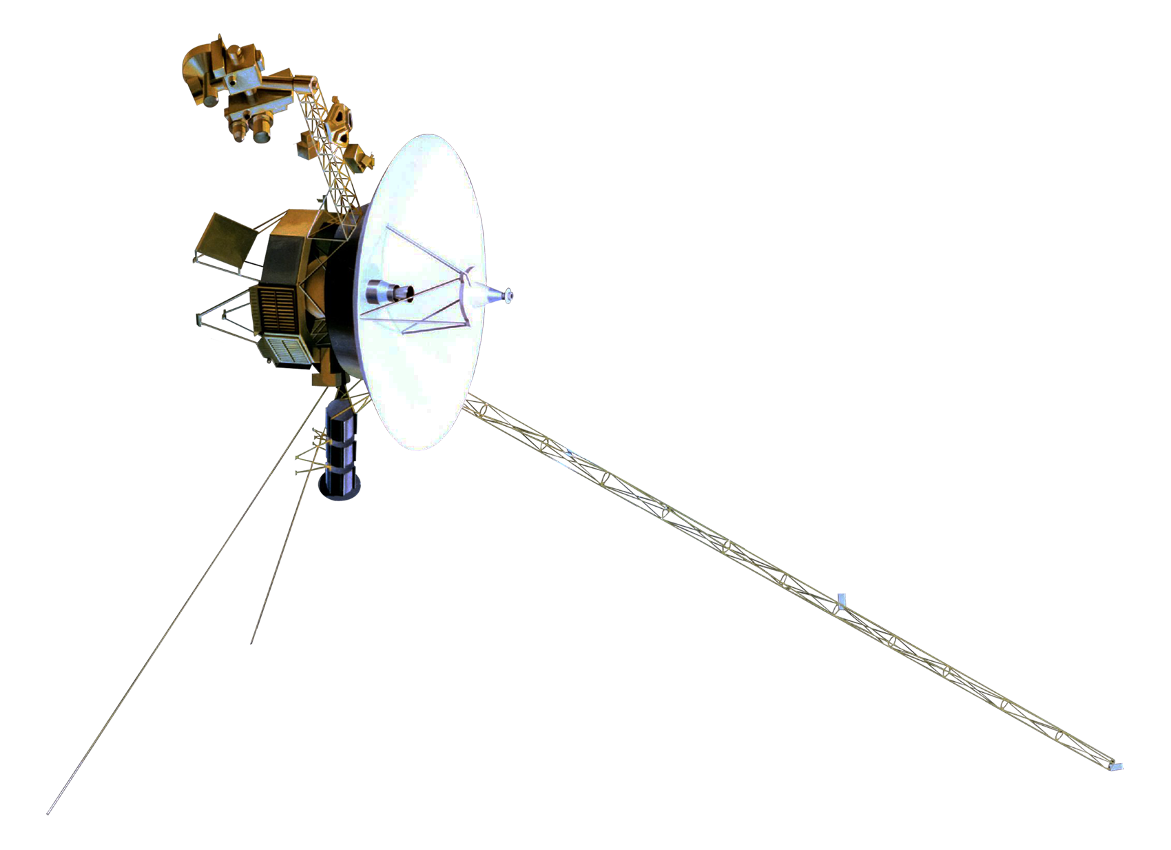 Model of a Voyager probe