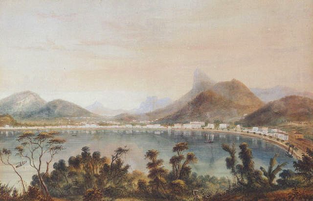 Vista de Río de Janeiro y Bahía de Botafogo
