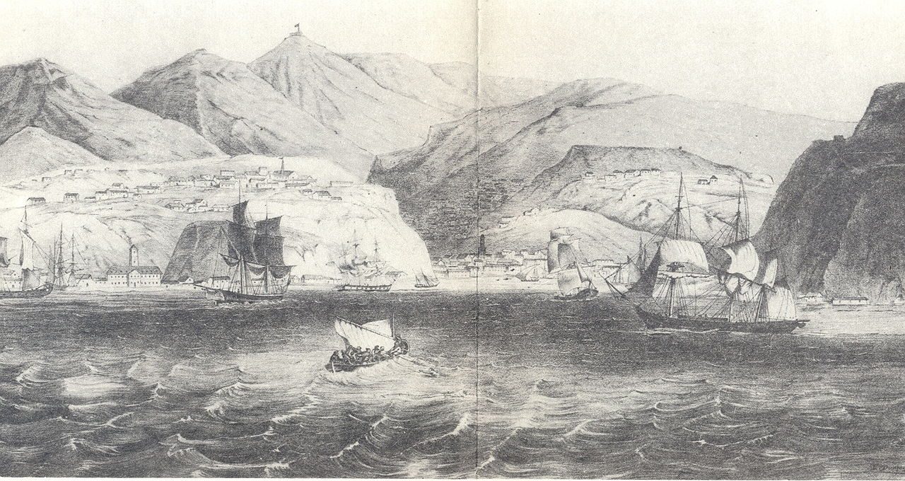 Valparaíso hacia 1830