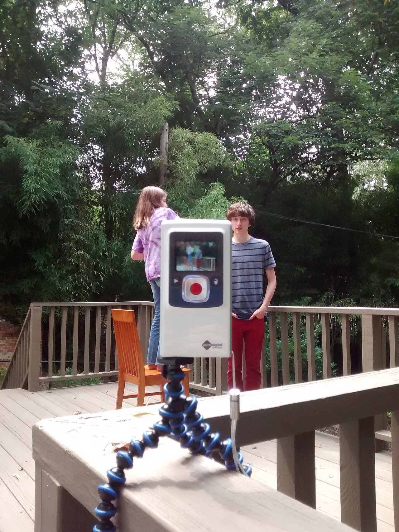 Ice Bucket Challenge with a sister