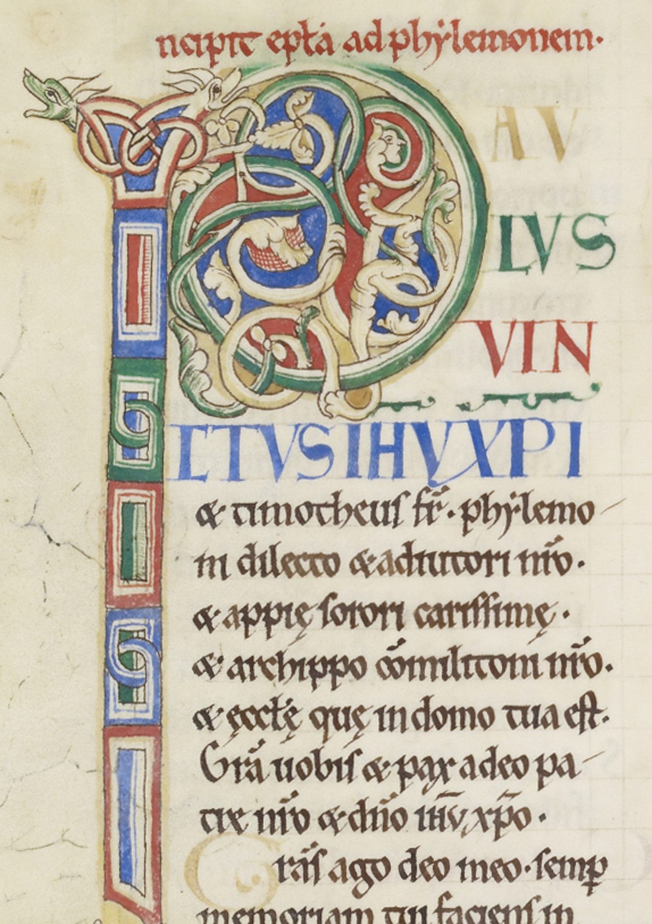 Rochester Bible illumination