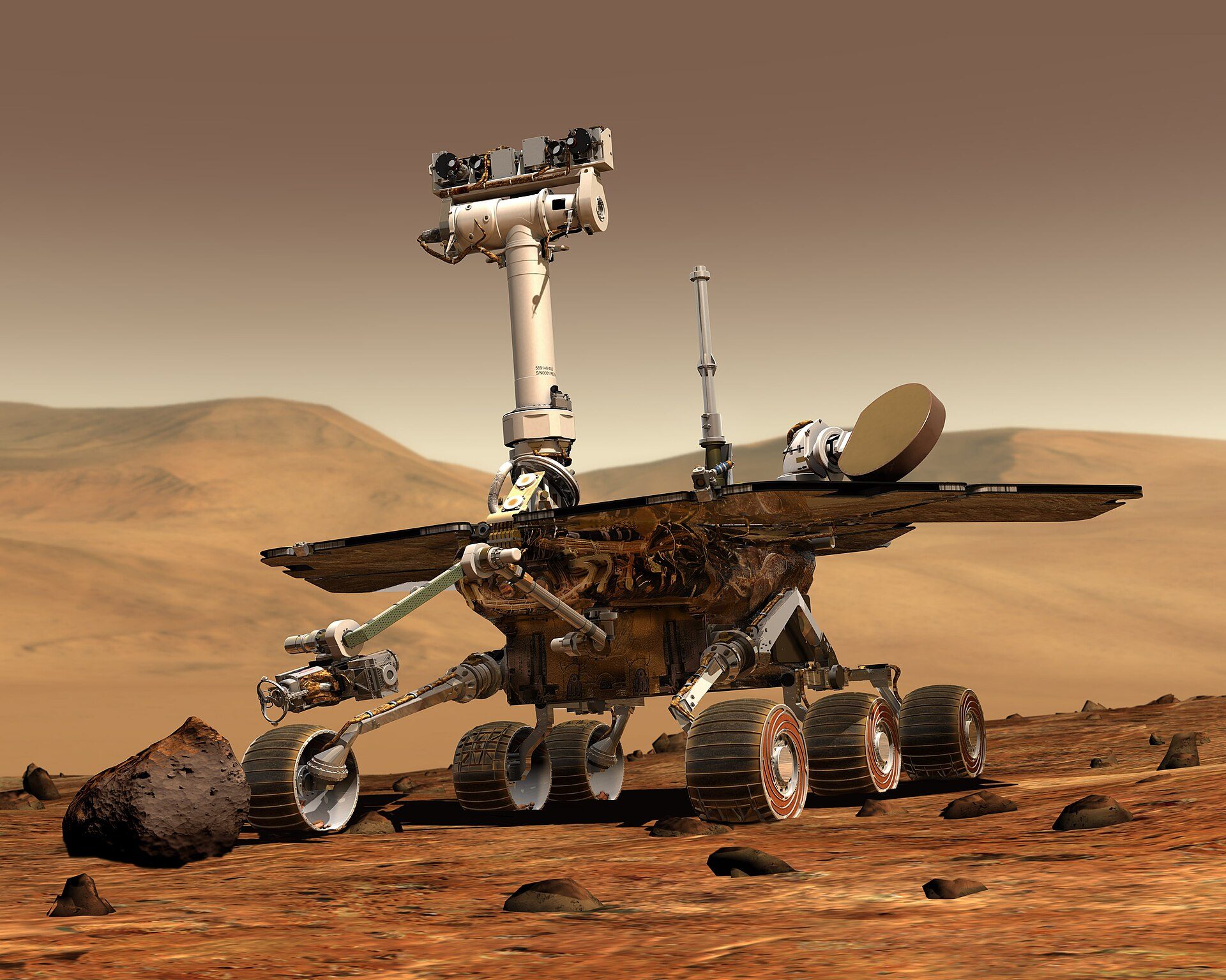 Róver marciano de la NASA