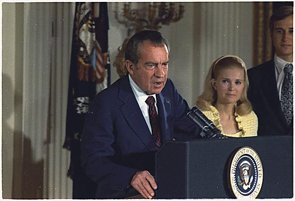 Discurso de despedida de Nixon al personal de la Casa Blanca