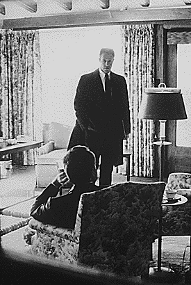 Richard Nixon y H. R. Haldeman en 1972