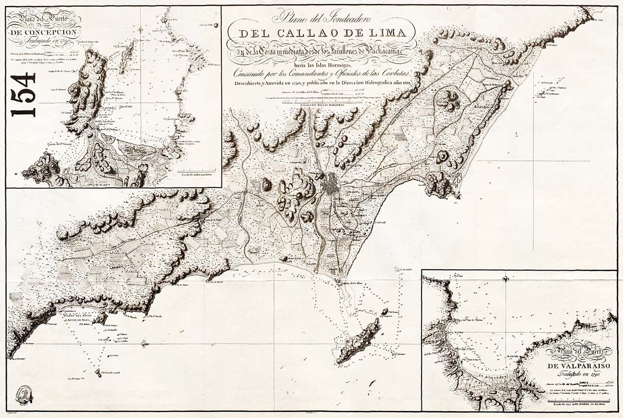 Historic Plan of the Callao Anchorage