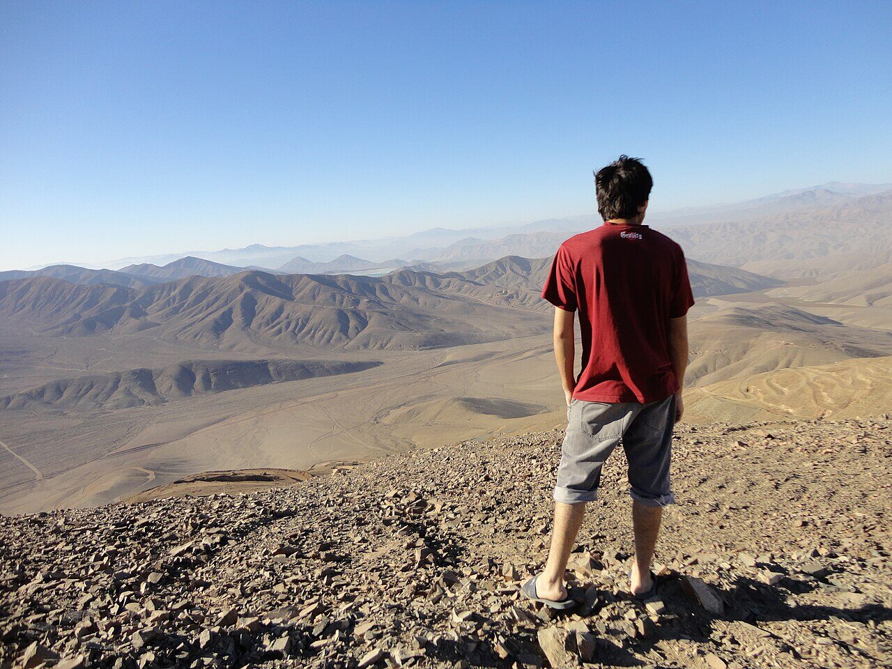Atacama Desert in Copiapó