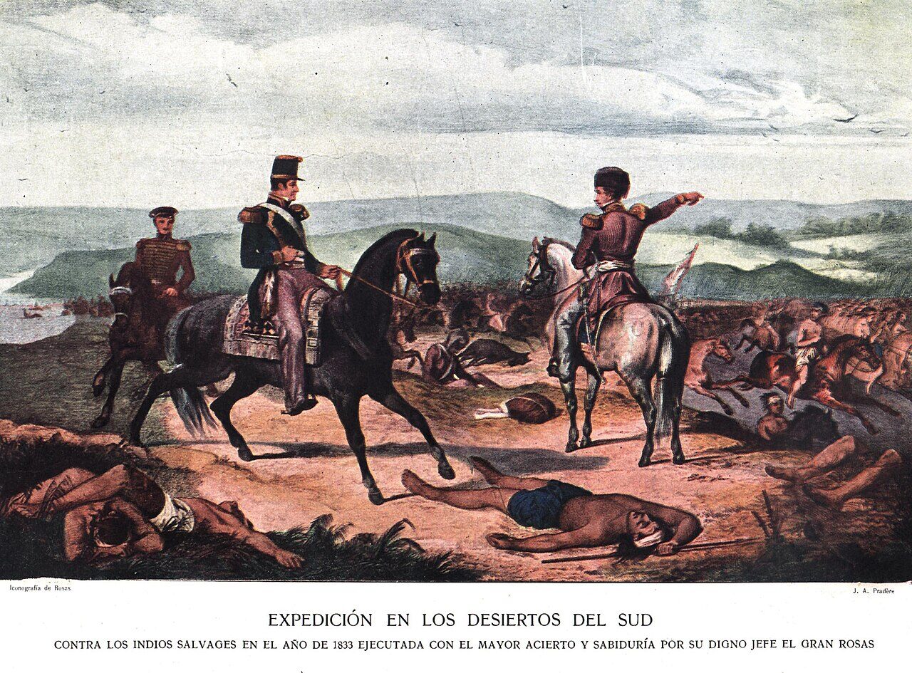 Juan Manuel de Rosas in 1833