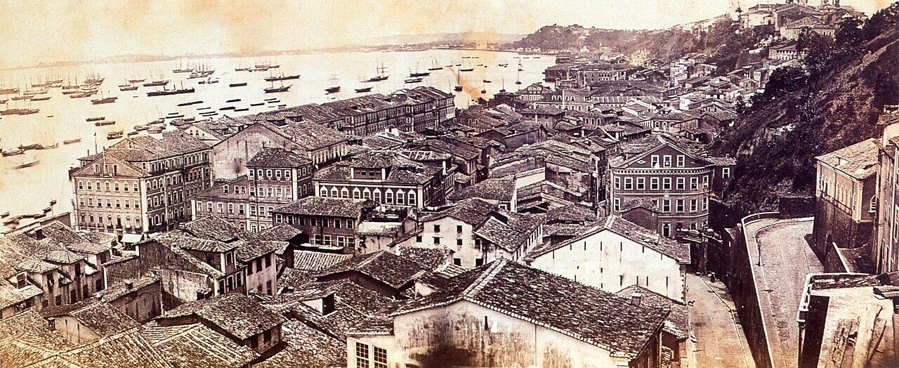 Panorama de Salvador de Bahía, c. 1870