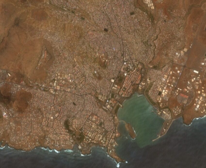 Santiago, Cape Verde, Sentinel-2 Image