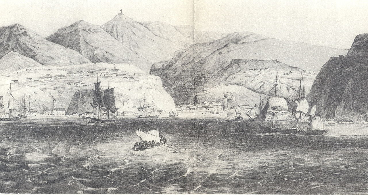 Valparaíso hacia 1830